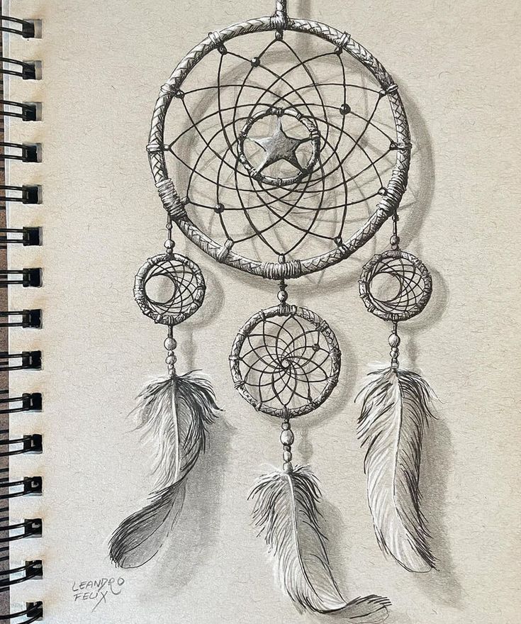 pencil and pen drawing Dream Catcher Sketch, Wolf Dreamcatcher Tattoo, Dreamcatcher Drawing, Dream Catcher Drawing, Wolf Dreamcatcher, Dream Catcher Art, Tattoo Zeichnungen, Dream Catcher Tattoo, Spirit Animal Art