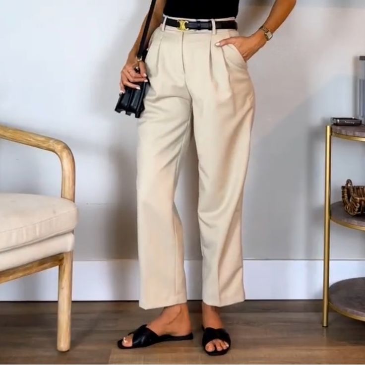 Brand New With Tags, Never Worn! Herum Pants, Jumpsuit Trousers, M Pants, Pants Color, Trouser Pants, Fashion Inspo Outfits, Pant Jumpsuit, Fashion Inspo, H&m