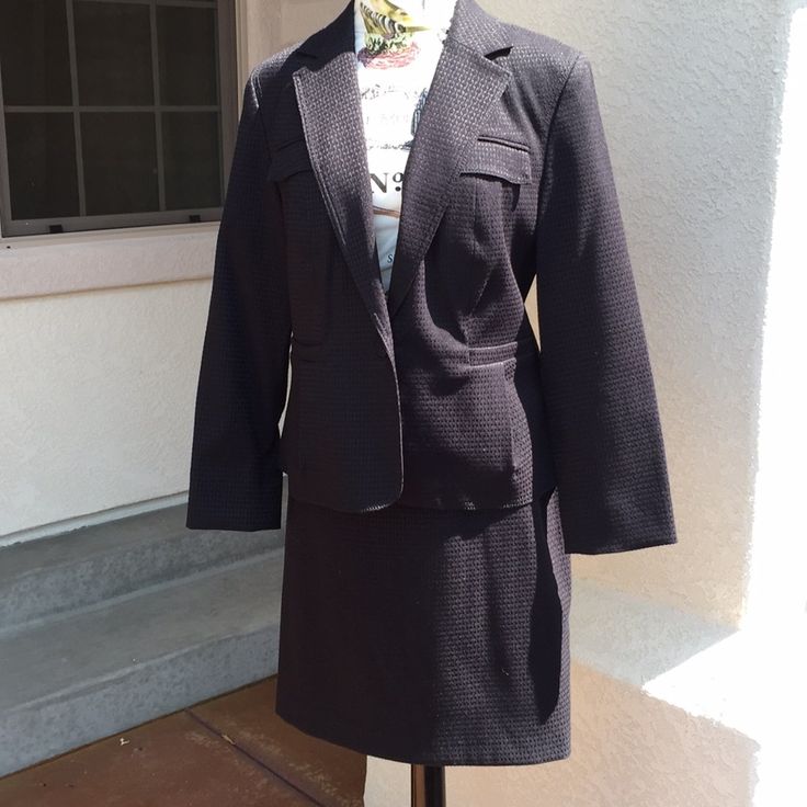 Allen By A.B.S. Black Skirt Suit, Blazer, Fully Lined Top To Bottom 23”, Bust 36”, Waist 33”, Sleeves 21”, Size 12, Skirt Fully Lined , Top To Bottom 19”, Waist 30”, Hips 37”, Never Worn Black Skirt Suit, Skirt Suit, Black Skirt, Blazer Suit, Suit Jacket, Size 12, Jackets & Coats, Jackets For Women, Blazer