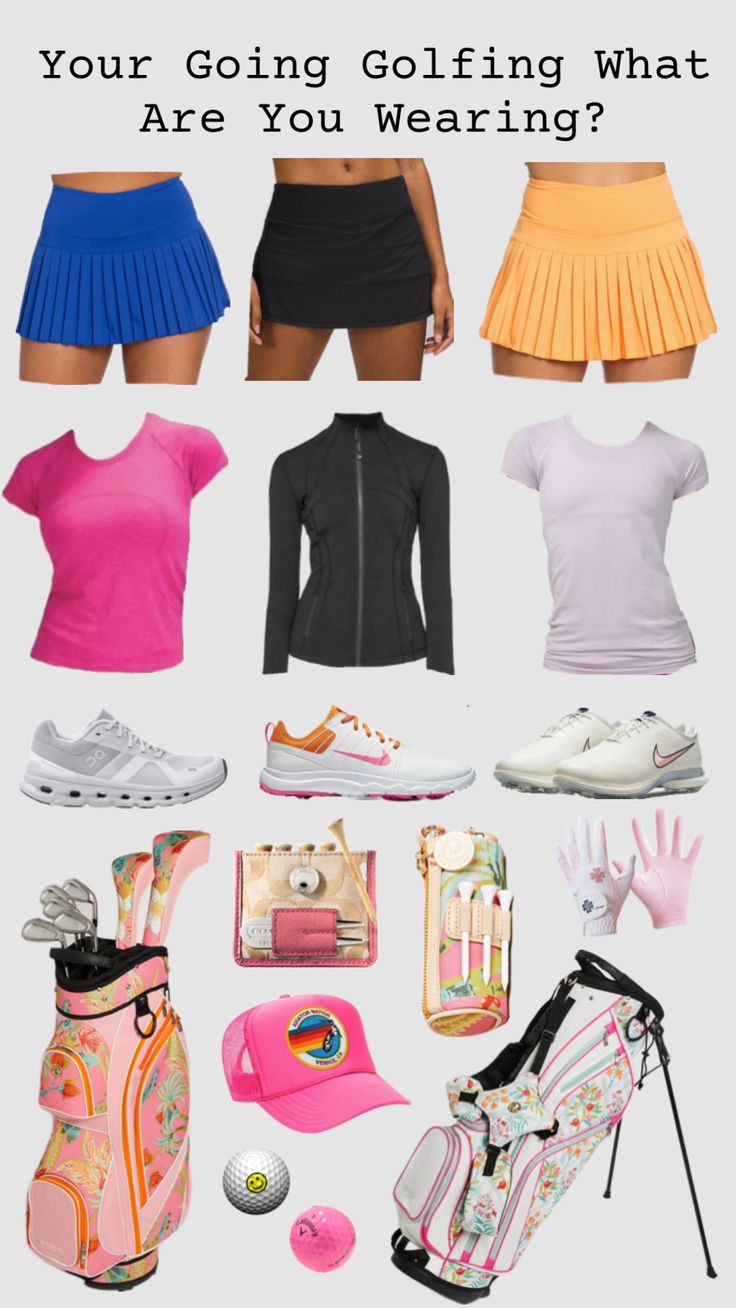 ⛳️ #golffit #golfoutfits #sports #outfitinspo #preppy Preppy Shuffles, Cute Golf Outfit, Preppy Blogs, Disney Outfits Women, Golf Preppy, Golf Inspiration, Womens Golf Fashion, Cute Dress Outfits, Preppy Girl