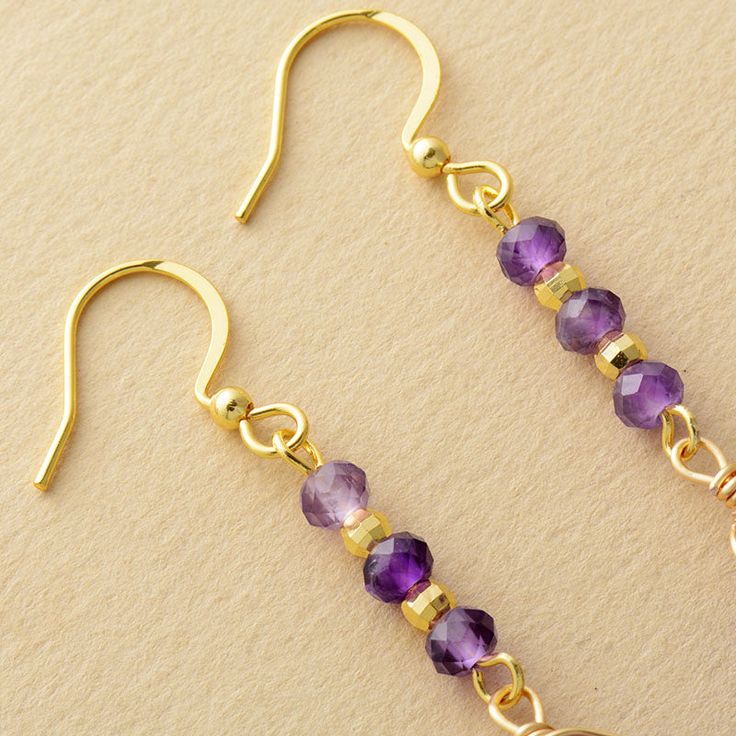 Introducing our luxurious Sparkle Earrings, featuring stunning Amethyst and Rhodonite gemstones. Let their deep purple hues and delicate pink tones complement your elegance and grace. Elevate your look with these exclusive earrings, perfect for any sophisticated occasion. Material: Amethyst, Rhodonite, Brass Size: 5.5cm Technology: Handmade Returns: Money back guarantee (30 days free return) About Shipping: Your item will typically arrive in 7-14 days. Return Policy Contact us African Turquoise Bracelet, Fairy Charms, Wrist Wrap, Sparkle Earrings, Protection Bracelet, Chakra Bracelet, Agate Bracelet, Band Bracelet, Gorgeous Bracelet