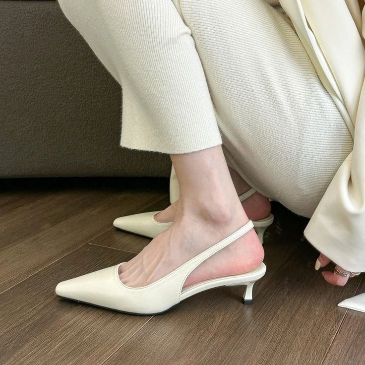 Lasaky - Pointed Toe Low-Cut Fashion Single Shoe Trending Heels, Wedge Heel Boots, Black Shoes Women, Womens Wedding Shoes, White Heels, Gold Heels, Comfortable Heels, Pink Heels, Toe Sandals