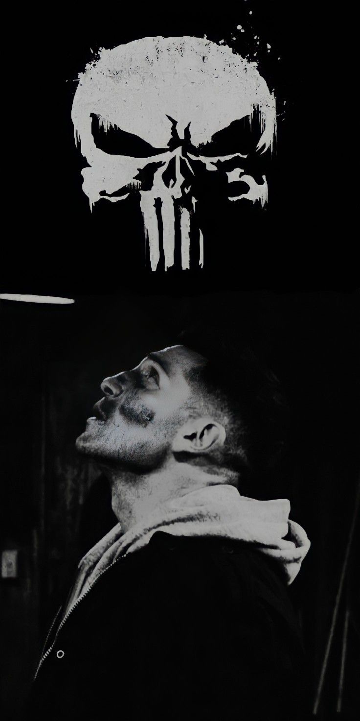 the poster for the upcoming movie is shown in black and white, with a man's face painted on it