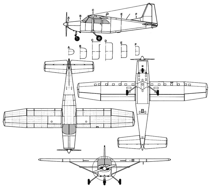 an old airplane is shown in black and white, with the numbers on each side