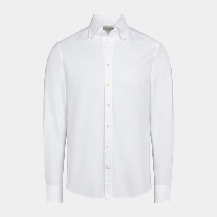 This
  white shirt is tailored slim with a button-down collar and straight hem for a
  more casual appeal. Custom Tuxedo, Perfect White Shirt, Tuxedo Shoes, Tuxedo Accessories, White Oxford, Custom Made Suits, Oxford White, Classic Suit, Tuxedo Shirts