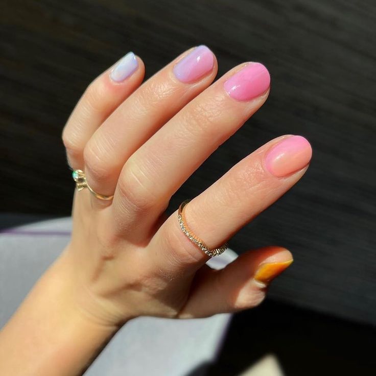 Lime Nails, Fun Manicure, Skincare Hacks, Coral Nails, Tie Dye Nails, Nail Art Techniques, Olive And June, For Glowing Skin, Rainbow Nails