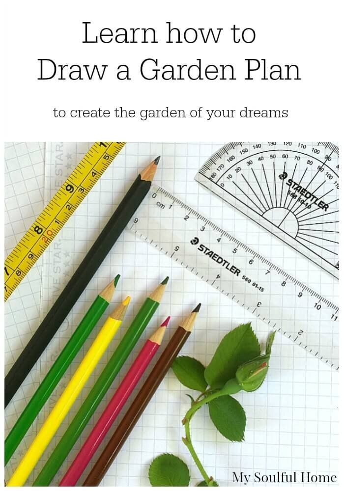 a book cover with pencils, rulers and a rose