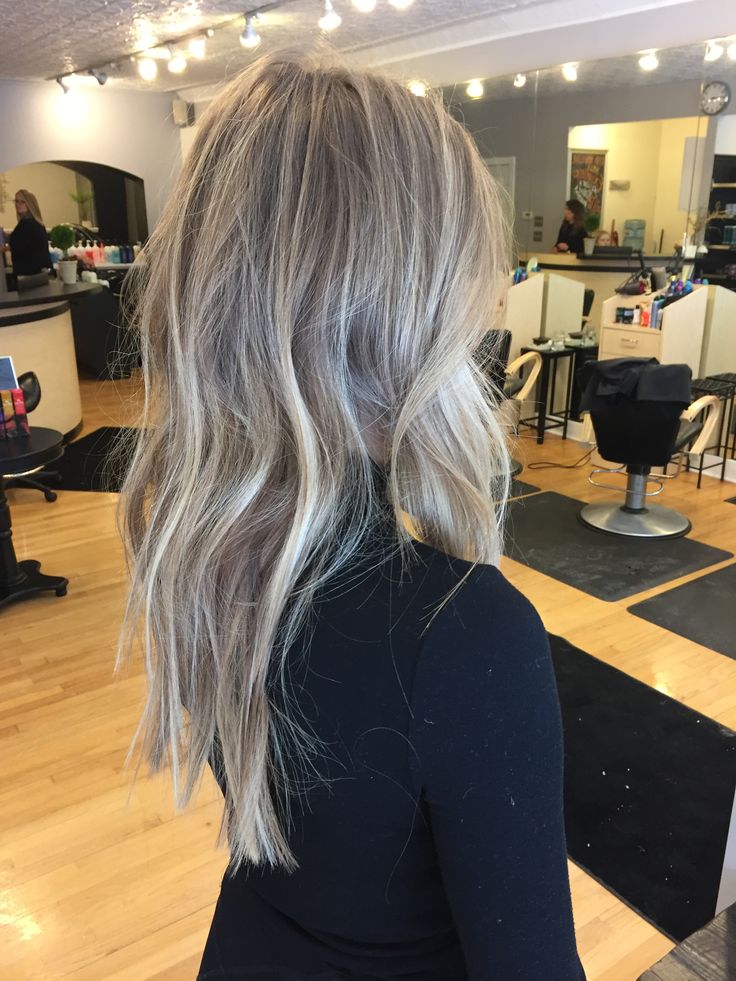 Blonde Hair With Mushroom Brown Lowlights, Grown Out Ash Blonde Hair, Hair Ideas Ash Blonde, Ash Blonde With Ash Brown Lowlights, Low Light Ash Blonde, Ash Blonde Hair 2023, Ashy Low Lights For Blonde Hair, Dark With Ash Highlights, Highlighted Ash Blonde Hair