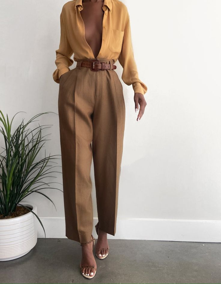 Chique Outfits, Moda Vintage, Looks Chic, 가을 패션, Business Casual Outfits, Work Attire, Mode Inspiration, Looks Vintage, Elegant Outfit