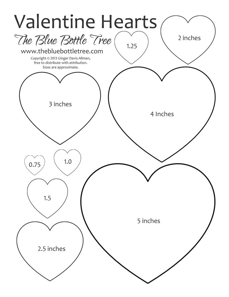 valentine's day printables for kids to color and cut out the hearts