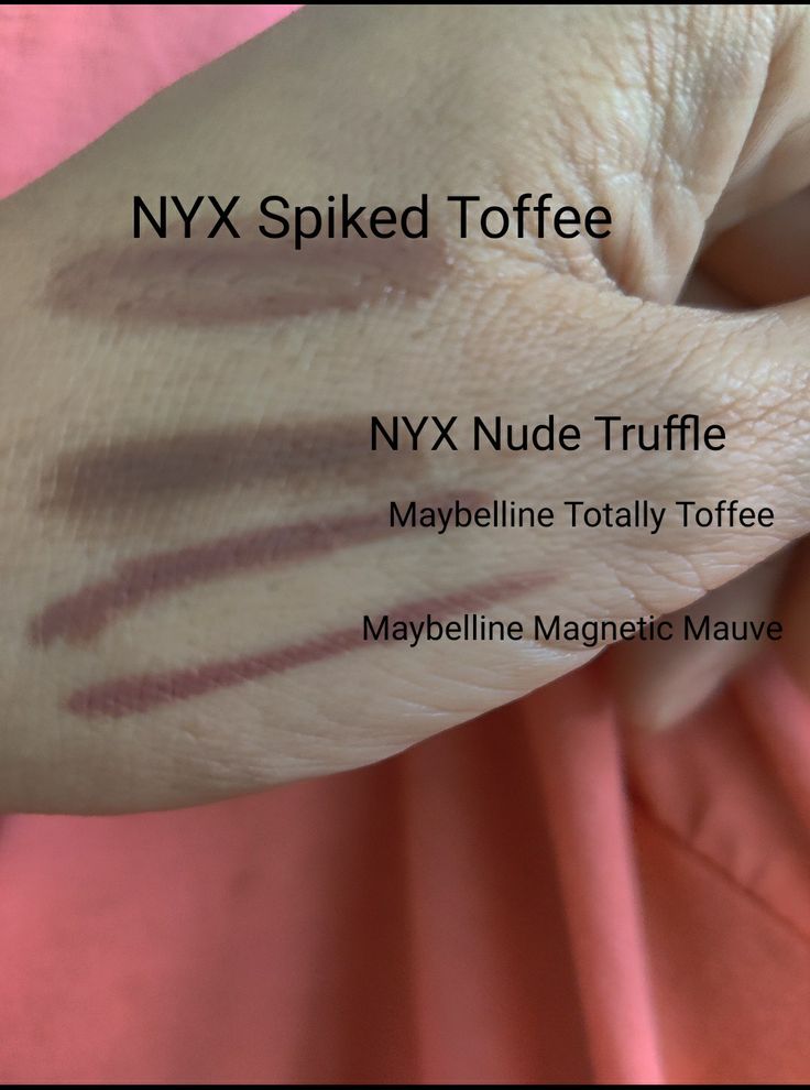 NYX Spiked Toffee lipgloss
NYX Nude Truffle lip liner
Maybelline Totally Toffee lip liner
Maybelline Magnetic Mauve lip liner Nyx Moonwalk Lip Liner, Nyx Spiked Toffee, Nude Truffle Nyx Lip Liner, Nyx Nude Truffle Lip Liner, Maybelline Swatches, Nyx Nude Truffle, Mauve Lip Liner, Nyx Lip Liner, Mauve Lips