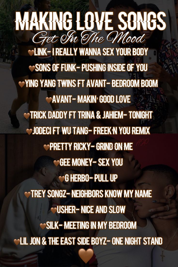 the song making love songs is shown in three different languages, including one with an image of