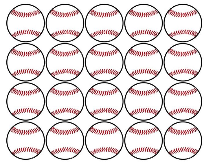 a dozen baseballs are arranged in the shape of circles