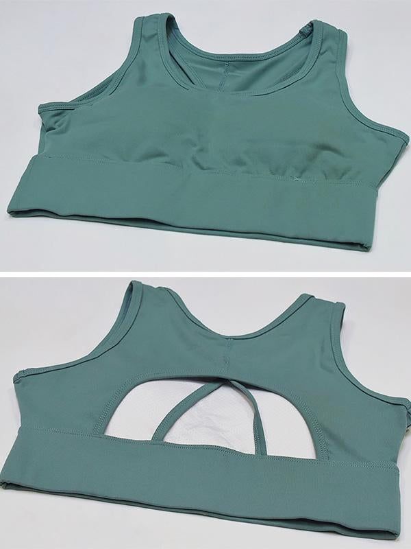 Sku CY-!55203 Material Cotton-blend , Nylon Style Wrap , Sleeveless , Bralette Feature Breathable , Solid Neckline U-neck Occasion Sports Seasons Spring , Summer , Autumn , Winter Type Sports Bra Color PINK,GREEN,BLUE Size S,M,L Please consult the size chart we provide for this item''s measurements to help you decide which size to buy.Please note: There may be 1-3cm differ due to manual measurement.CMINCH Bust Length S 72 29 M 76 31 L 80 33 4-way Stretch Sports Bra For Sports, 4-way Stretch Sports Bra For Sportswear, Casual High Stretch Breathable Sports Bra, Casual Sports Bra With Built-in Padding And 4-way Stretch, Solid Nylon Sports Bra, High Stretch Seamless Sports Tank Top, Stretch Sportswear Tank Top With Built-in Padding, Go-dry Sports Bra For Gym, Moisture-wicking Stretch Sports Bra For Sports Season