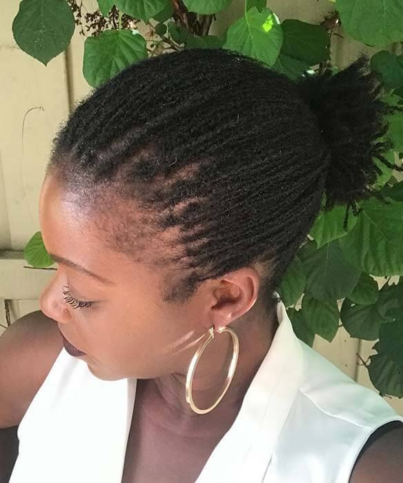 Styles For Sisterlocks, Short Sisterlocks, Sisterlocks Hairstyles, Loc Ponytail, Sister Locks Hairstyles, Short Ponytail, Sisterlocks Styles, Braiding Styles, Natural Braids