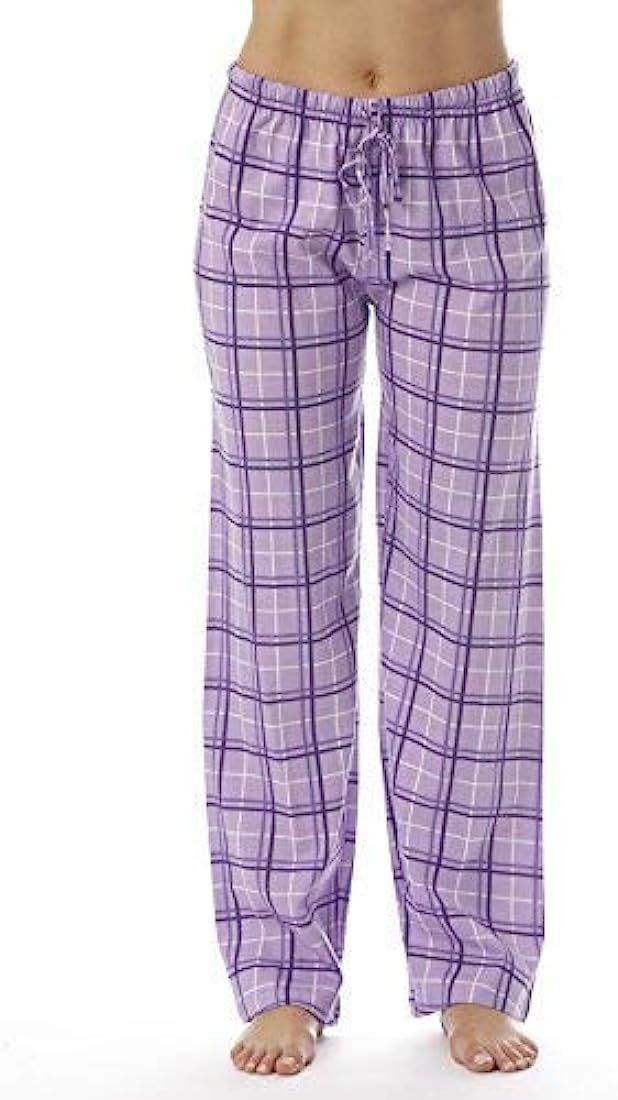 Just Love Women Plaid Pajama Pants Sleepwear 6324-PUR-10281-2X at Amazon Women’s Clothing store Purple Pajama Pants, Purple Pajamas, Cotton Pajamas Women, Cotton Pajama Pants, Plaid Pajama, Plaid Pajama Pants, Womens Pajamas Pants, Flared Leggings, Plaid Pajamas