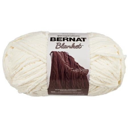 bernat blanket yarn in white