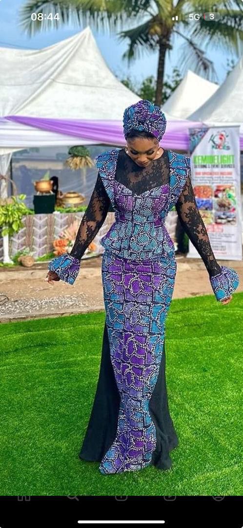 Kampala Gown Styles For Ladies, Holiday Dresses Classy, Aso Ebi Lace Styles, African Party Dresses, Nigerian Lace Styles Dress, Ankara Long Gown Styles, Lace Dress Design, African Print Dress Ankara, Best African Dresses