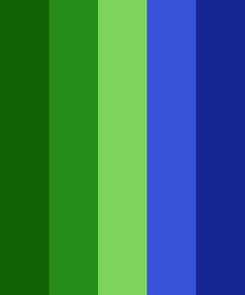 an image of blue and green colors in the same color scheme, with different shades