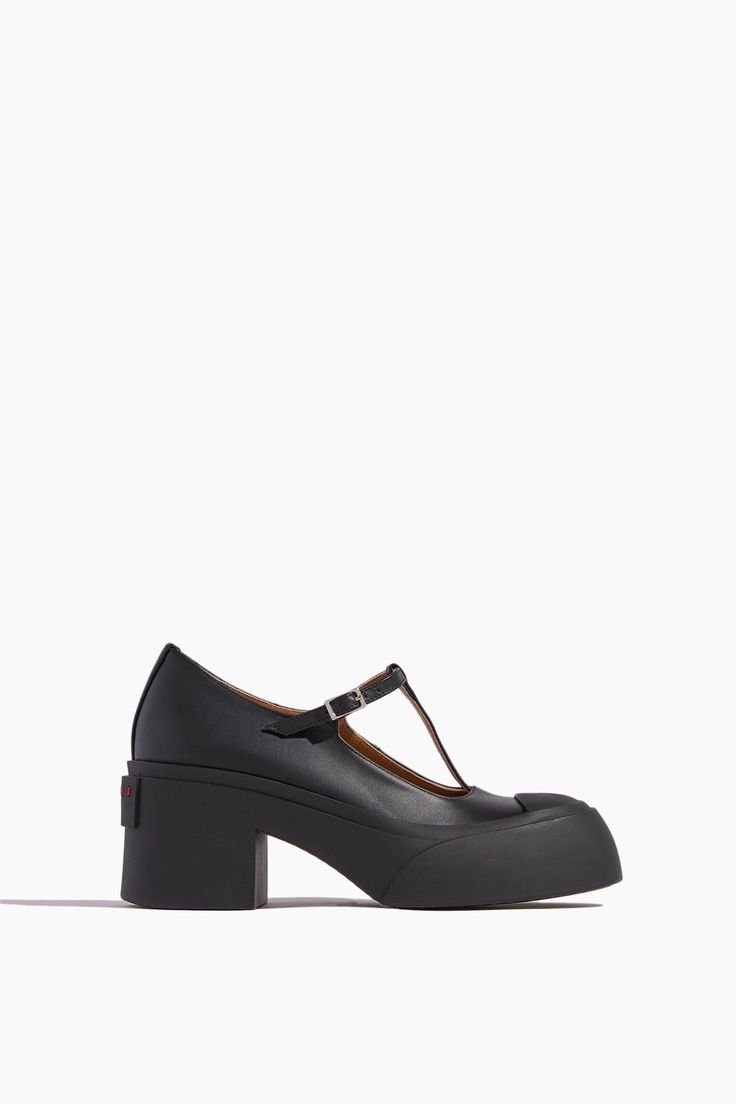 Marni Platforms Mary Jane Shoe in Black Marni Mary Jane Shoe in Black Mary Janes Platform, Mary Jane Shoe, Wedge Espadrilles, Platform Mary Janes, Clog Sandals, Fit Details, Vanessa Bruno, Classic Jeans, Rachel Comey