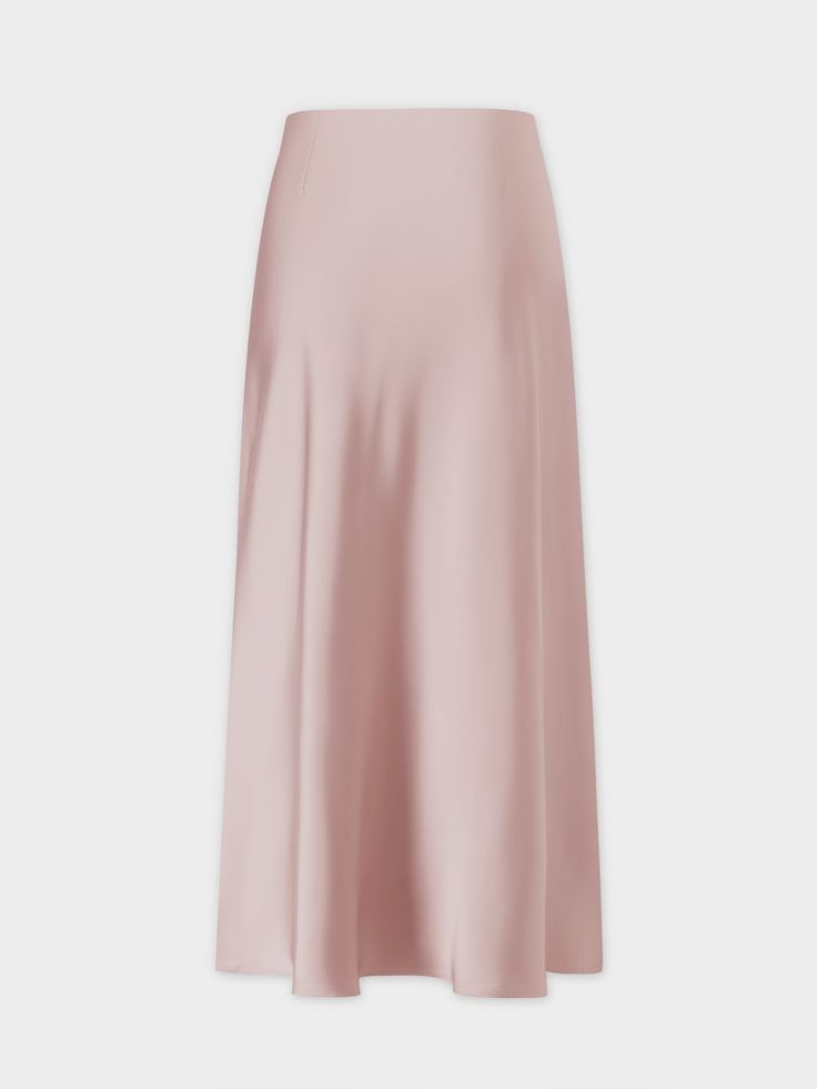 This Satin Slip Skirt-Ceramic combines luxurious satin like fabric with a flattering slip silhouette. Its soft texture and elegant sheen add a touch of sophistication to any outfit. Feminine Satin Skirt For Formal Occasions, Feminine Formal Satin Skirt, Formal Feminine Satin Skirt, Feminine Flowy Evening Skirt, Feminine Silk Bottoms For Evening, Feminine Silk Flared Skirt, Feminine Satin Evening Bottoms, Feminine Satin Bottoms For Evening, Feminine Silk Skirt For Formal Occasions