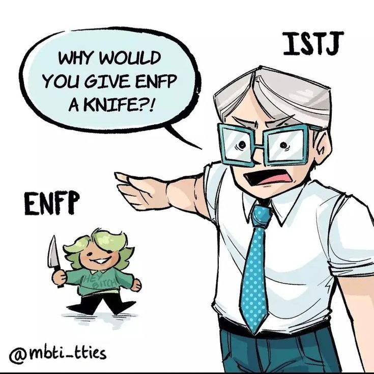 You are risking your life by giving ENFP a knife...   - Credit: @mbti_tties Istj Infj, Enfp Istj, Enfp Intj, Mbti Enfp, Enfp And Infj, Personalidad Enfp, Intj Enfp, Istj Personality, Enfp Relationships