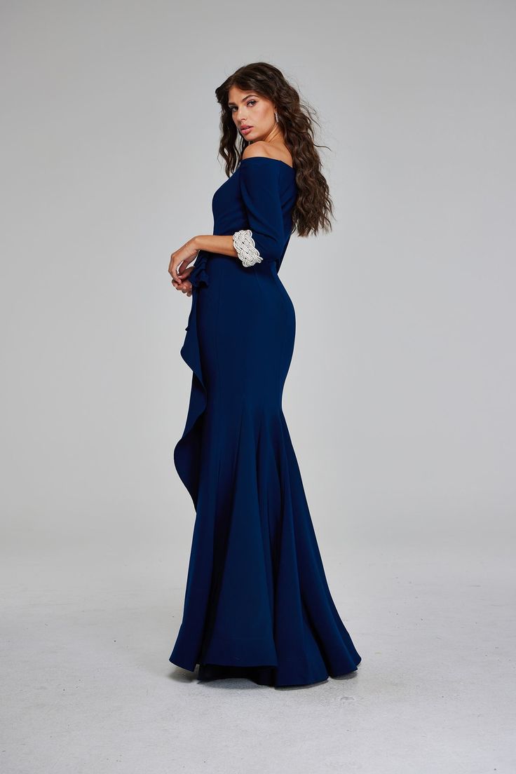 Jovani 42409 Fall 2024 evening collection dress. Formal Gala Floor-length Evening Dress, Formal Gala Evening Dress Maxi Length, Formal Gala Maxi Evening Dress, Formal Maxi Evening Dress For Gala, Evening Gala Maxi Dress With Sweep Train, Elegant Evening Maxi Dress With Sweep Train, Elegant Maxi Dress With Sweep Train For Evening, Gala Evening Maxi Mother Of The Bride Dress, Mother Of The Bride Evening Maxi Dress