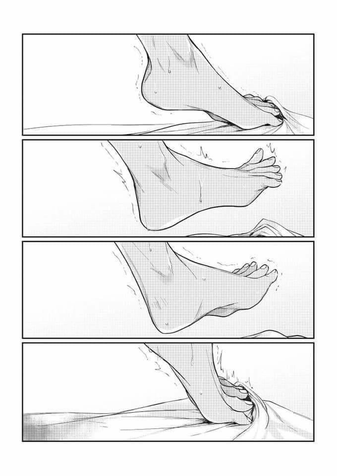 three different stages of the foot