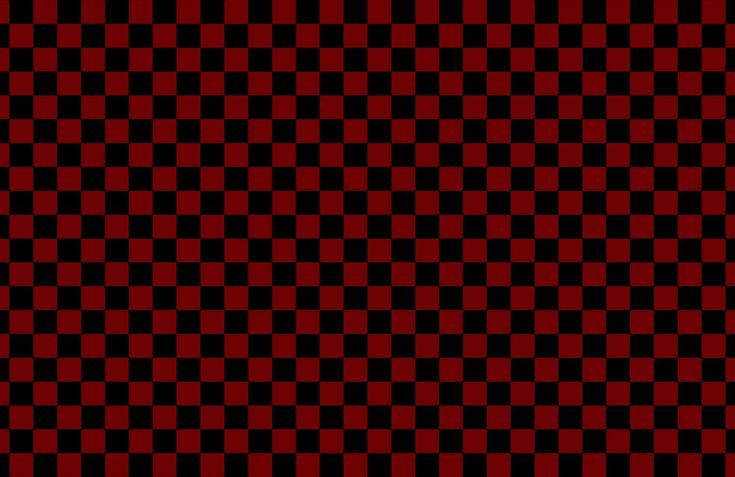 a black and red checkered background