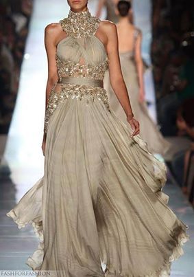 pretty Jack Guisso, Champagne Evening Dress, Makijaż Smokey Eye, فستان سهرة, Couture Gowns, Gorgeous Gowns, Mode Inspiration, Beautiful Gowns, Couture Dresses