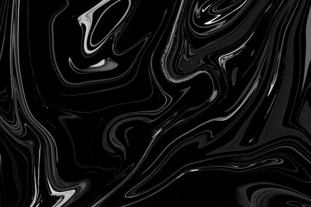 an abstract black and white background with wavy lines