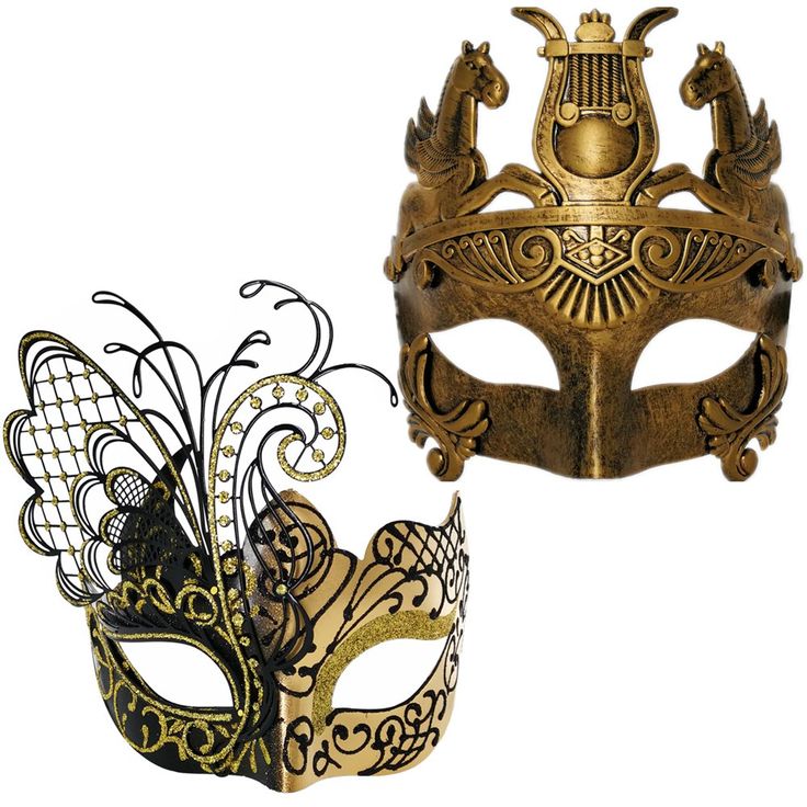 PRICES MAY VARY. Lightweight and easy to wear：They were comfortable to wear & went perfectly with the costumes for masquerade parties，you will become the focus of the party. Quality design: Made from eco-friendly plastic,The design of adjustable elastic band, make sure you no more uncomfortable and slipping mask. Unique style: Our stylish, sophisticated, gorgeous masks make you look like king and queen. Couples Mask: Not matter what kind of masquerade ball youare planning to participate.You will Masquerade Couple, Mask Couple, Masquerade Mask Costume, Mardi Gras Wedding, Roman Man, Mask Venetian, Venetian Masquerade Masks, Butterfly Mask, Roman Warriors