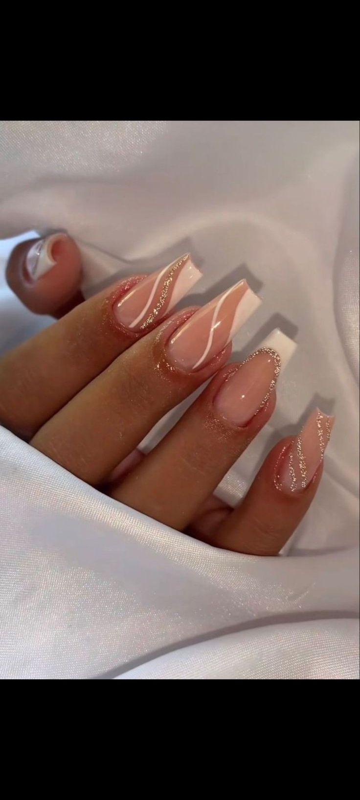 White Tip Acrylic Nails, Graduation Nails, May Nails, Formal Nails, White Acrylic Nails, Basic Nails, French Tip Acrylic Nails, Her Nails, French Acrylic Nails