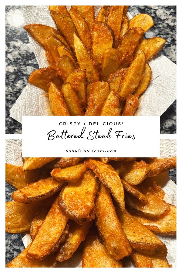 crispy, delicious baked potato fries are the perfect side dish for any meal or appetizer