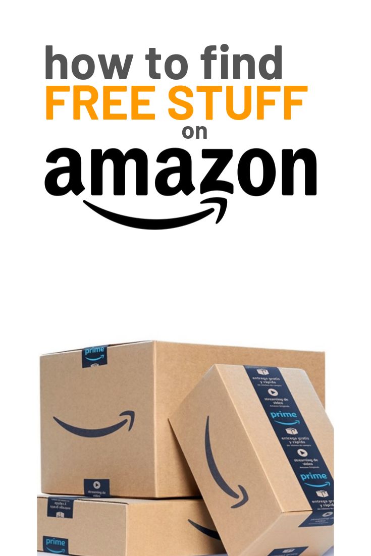 boxes stacked on top of each other with the words how to find free stuff on amazon