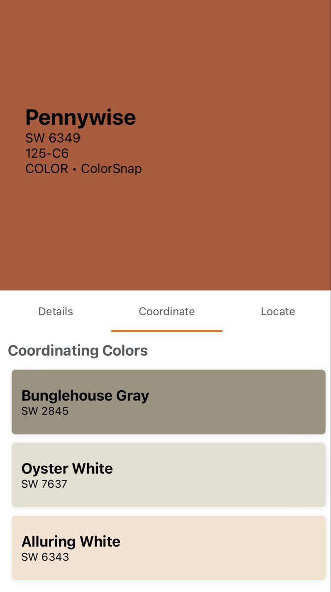 pantone's color chart with the names and colors for each type of paint