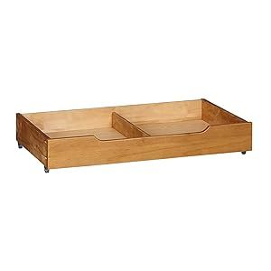 a wooden tray with two compartments on each side