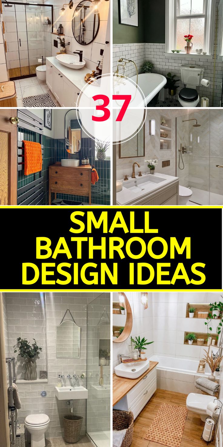 small bathroom design ideas that are easy to do