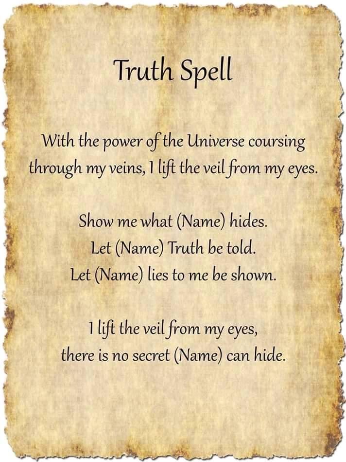 Karma Spell, Truth Spell, Witch Spells, Witchcraft Spells For Beginners, Good Luck Spells, Spells For Beginners, Magia Das Ervas, Easy Spells, Luck Spells