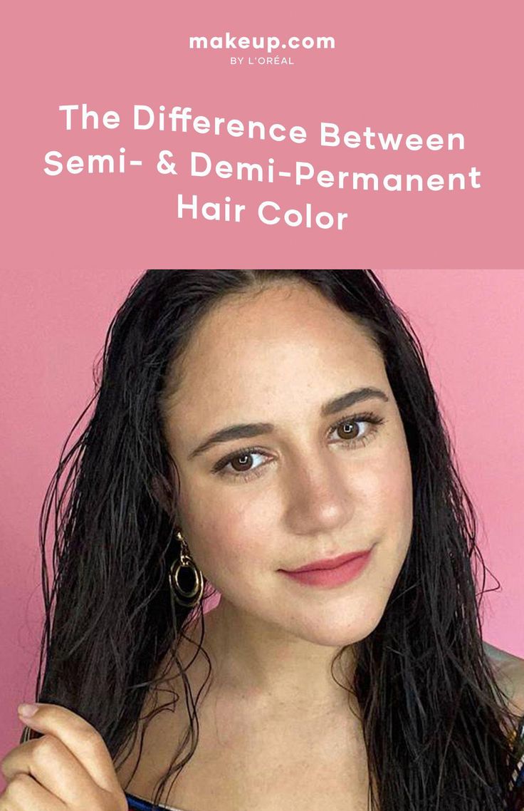 Loreal Semi Permanent Hair Dye, Demi Permanent Hair Color Brown, Semi Permanent Hair Dye For Dark Hair, Dye Your Own Hair, Demi Hair Color, Demi Permanent Hair Color, Hair Color Change, Dark Hair Dye, Loreal Hair Color