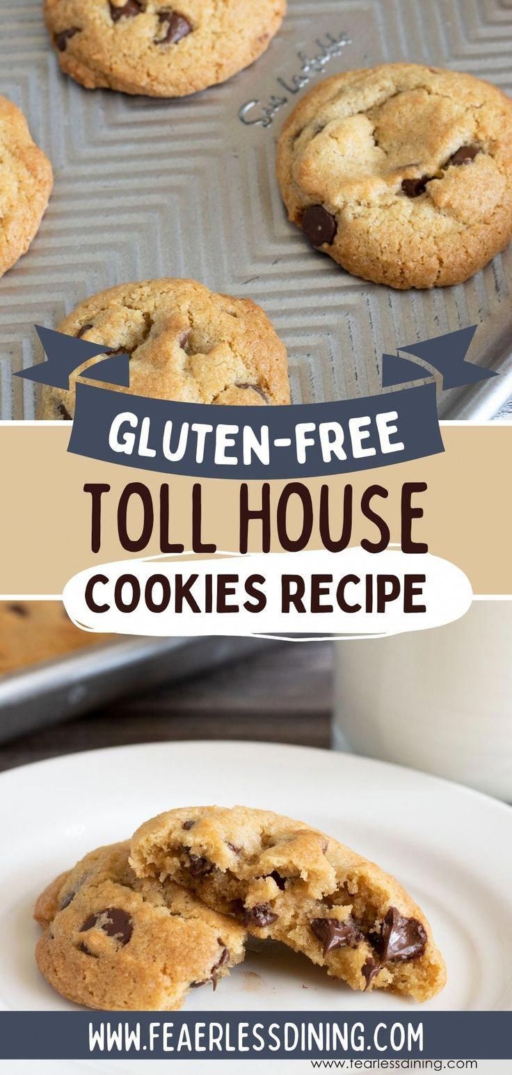 gluten - free toll house cookie recipe with chocolate chip cookies