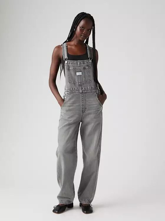 Women's Clothing New Arrivals | Levi's® US Carhart Overalls, Levi Overalls, Levis Overalls, Baggy Overalls, Womens Overalls, Classic Workwear, Workwear Essentials, Black Overalls, Women's Overalls