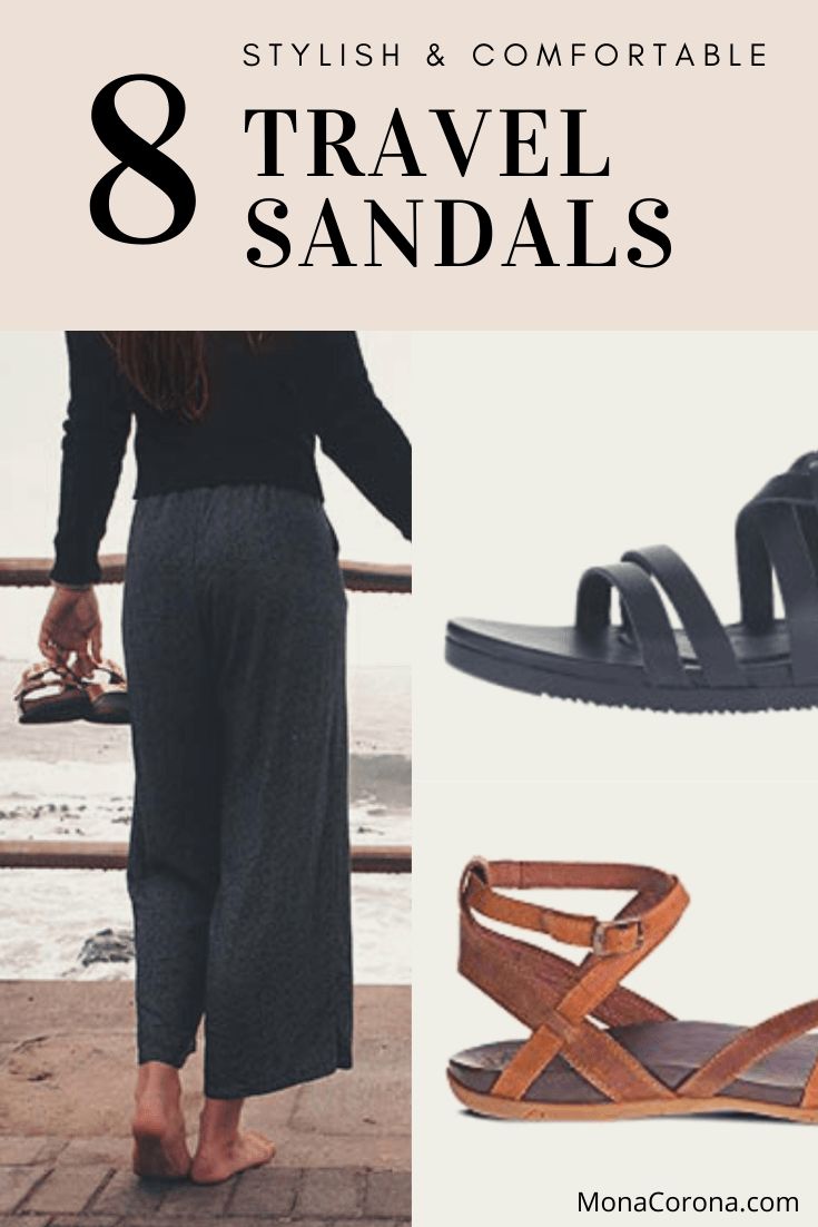 the 8 stylish and comfortable travel sandals