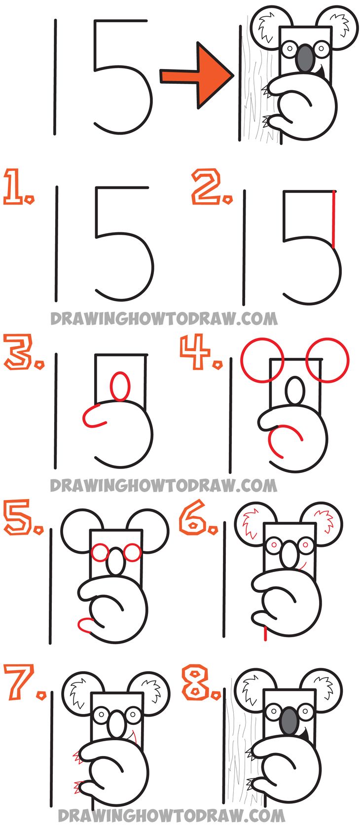 how to draw mickey mouse face step by step instructions for children and beginners drawing