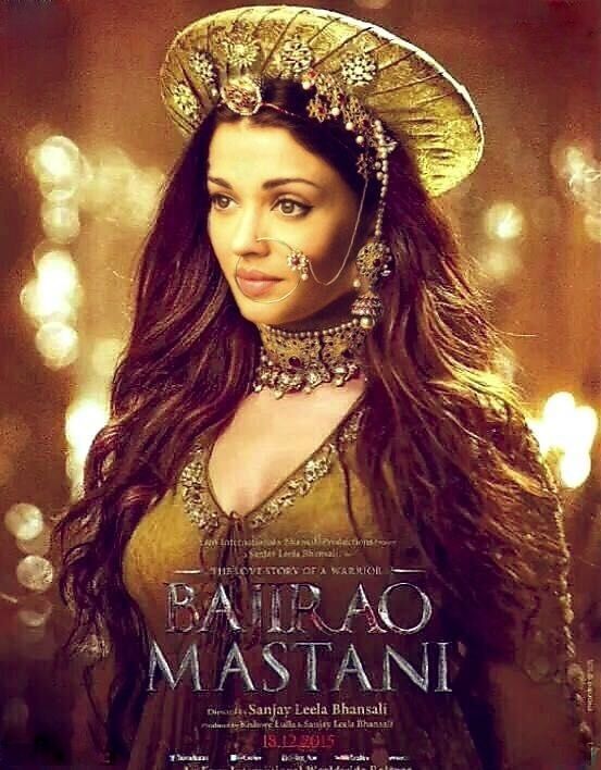 the poster for bajiba mastani, which is being released on zeen