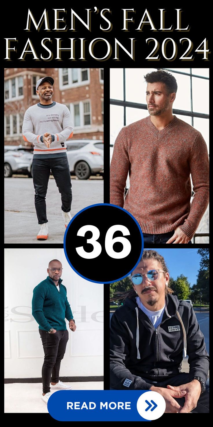 Elevate your fall wardrobe with 36 stylish men's fashion ideas! From cozy layers to trendy accessories, discover the latest trends to stay fashionable and comfortable this season. Upgrade your autumn look with these versatile outfit inspirations. #MensFashion #FallFashion #StyleInspiration Layering Outfits Men, Casual Outfits Men Fall, Fall Outfits For Men, Outfits Guide, Fall Trends Outfits, Stylish Mens Fashion, Autumn Look, Fall Outfits Men, Layered Fashion