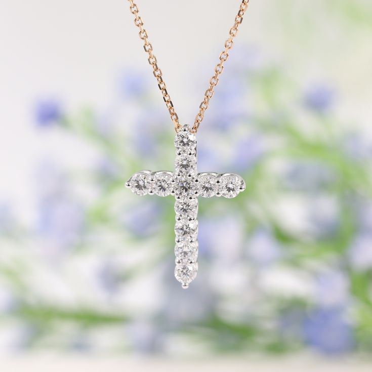 A lovely Necklace fit for your occasion. Our handcrafted authentic Natural White Diamond Necklace will catch everyone’s attention. We only use natural white diamonds from fair trade mines and use high quality diamonds. The eye-catching sparkle of this piece is absolutely breathtaking! We celebrate with you together whether it's an engagement or wedding or anniversary! _____________________FEATURES + Made to Order, Handcrafted Fine Jewelry+ Metal type: Solid 14K,18K Gold ( Yellow gold, Rose gold, Dazzling Rose Gold Necklace With Prong Setting, Dazzling Diamond Cut Rose Gold Necklace, Dazzling Rose Gold Diamond Cut Necklaces, Dazzling Rose Gold Diamond-cut Necklace, Gift Diamond Necklace In Rose Gold With Adjustable Chain, Rose Gold Diamond Necklace With Adjustable Chain As Gift, Gift Rose Gold Diamond Necklace With Adjustable Chain, Rose Gold Diamond Necklace With Adjustable Chain, Rose Gold Sterling Silver Necklace With Prong Setting