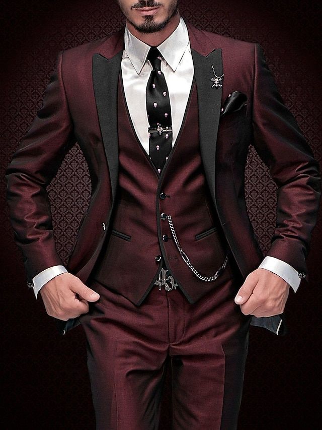 Wedding Best Man, Terno Slim Fit, Formal Wedding Suit, Men Suits Wedding, Mens 3 Piece Suits, Prom For Guys, Prom Suits For Men, Suits Wedding, Man Blazer