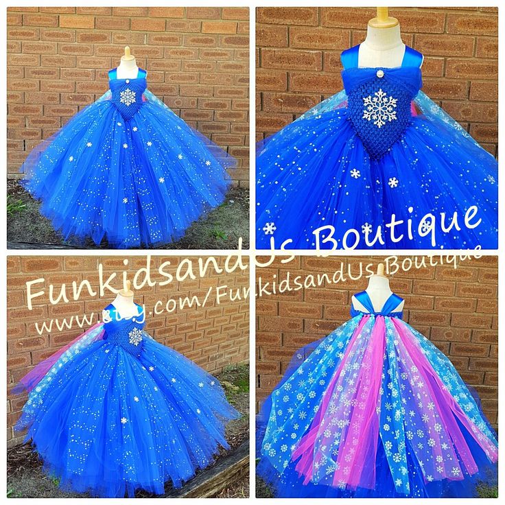 Welcome to Baby/Infants Clothing  by Funkids&Us Boutique Stunning  Royal blue Blue gown Dress  How Adorable your Little princess be to be wearing this gorgeous blue glittery gown dress is perfect for any occassion, birthday, flower girl or ball party . V- shaped dress featuring a  royal blue glittery sequins tulles that makes the dress stand out. snowflakes around skirt part.  the back of the dress attached a cape in snwoflake tulle, royal blue tulle and hot pink tulle.  Dress is made of premium Blue Glitter Dress, Glittery Gown, Blue Gown Dress, Blue Sparkly Dress, Princess Tutu Dress, Handmade Tutu, Snow Dress, Queen Princess, Ice Dresses