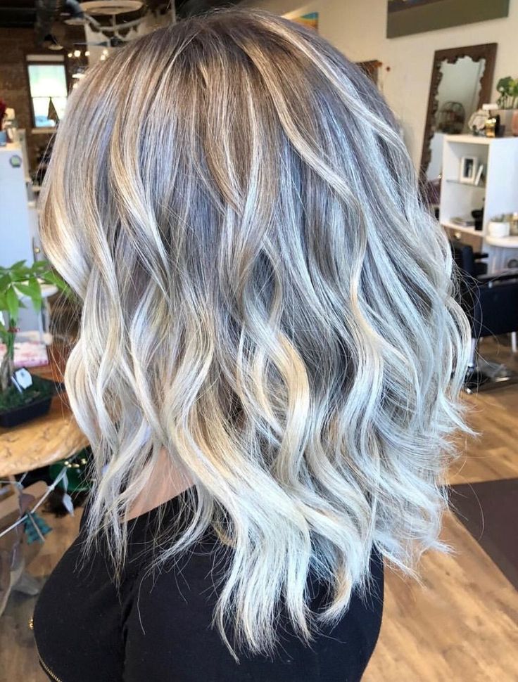 Ribbons of Platinum Ashy Hair, Platinum Hair Color, Underlights Hair, Platinum Blonde Highlights, Silver Blonde Hair, Icy Blonde Hair, Silver Blonde, Ash Blonde Hair, Platinum Hair